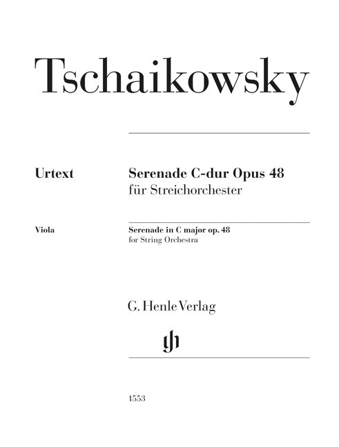 Serenade Ut majeur op. 48 pour cordes orchestre