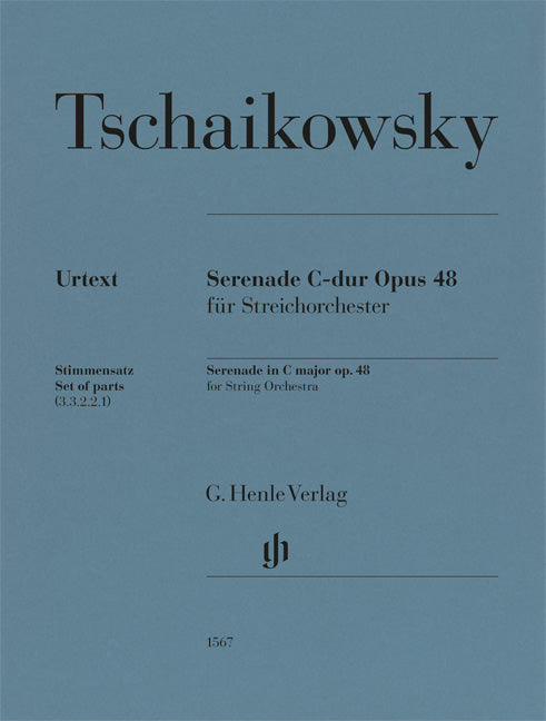 Serenade Ut majeur op. 48 pour orchestre à cordes