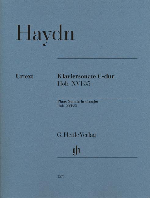 Sonate pour piano Ut majeur Hob. XVI:35