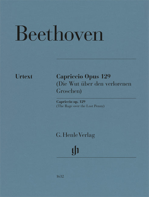 Alla Ingharese quasi un Capriccio Sol majeur op. 129