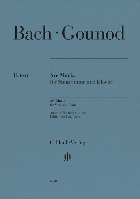 Ave Maria pour voix et piano