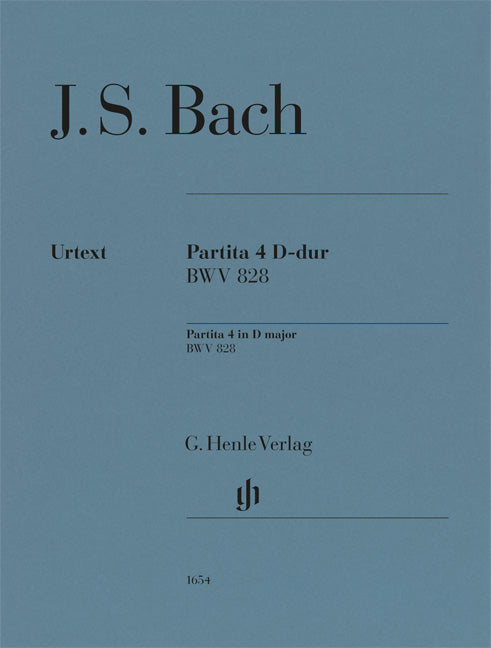 Partita 4 Ré majeur BWV 828