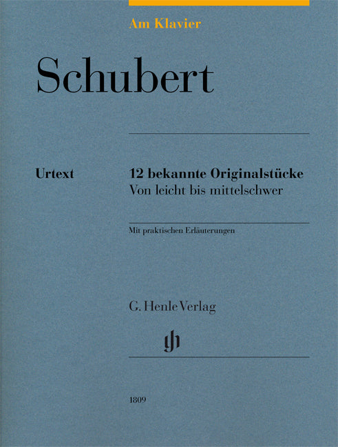 Am Klavier – Schubert
