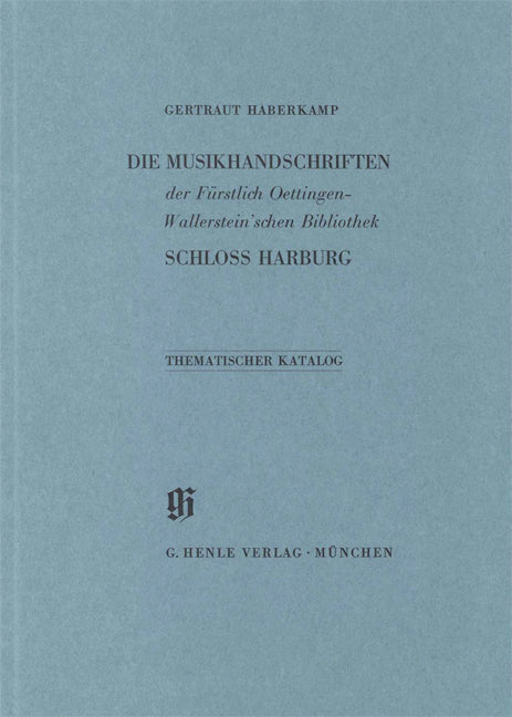 KBM 3 Fürstlich Oettingen-Wallerstein'sche Bibliothek Schloß Harburg