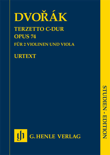 Terzetto Ut majeur op. 74 pour deux violons et alto