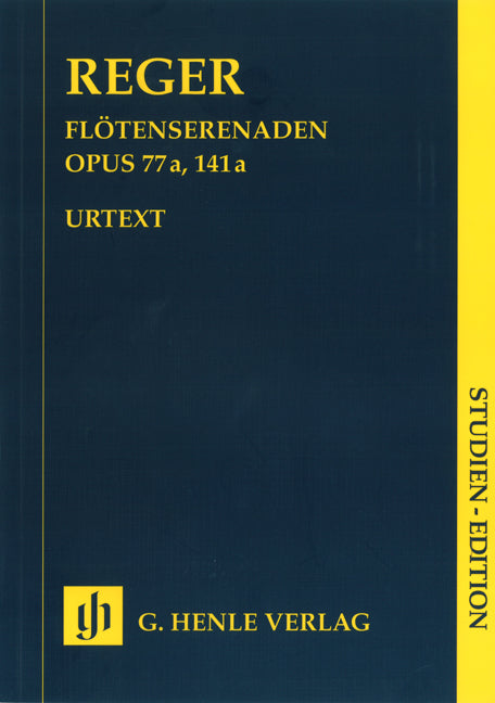 Serenades pour flûte (violon), violon et alto op. 77a et op. 141a
