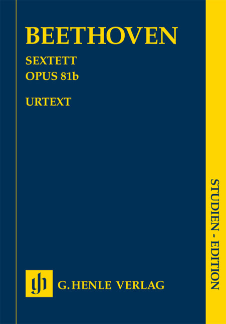 Sextuor Mi bémol majeur op. 81b pour 2 cors, 2 violons, alto et contrebasse