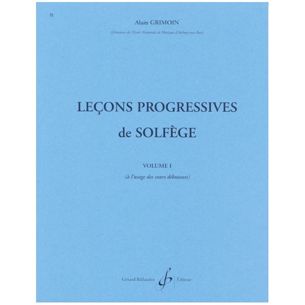 30 Leçons progressives de solfège. Volume 1