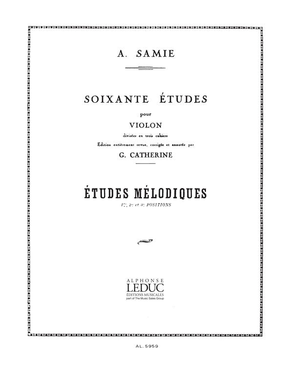 60 études for Violin