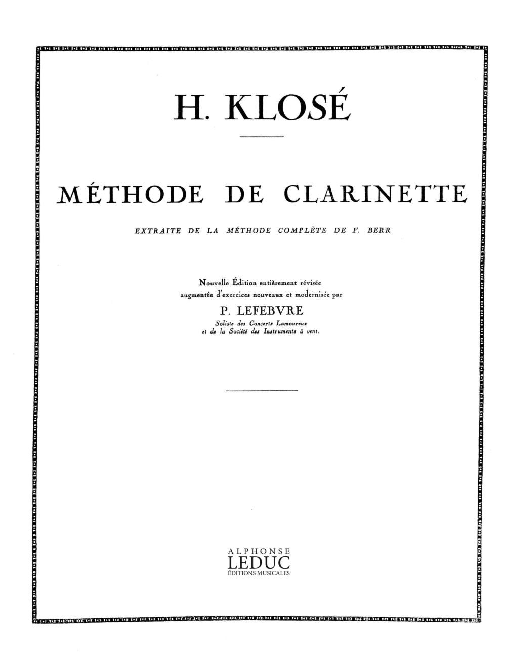 Methode Extraite De La Methode De Berr