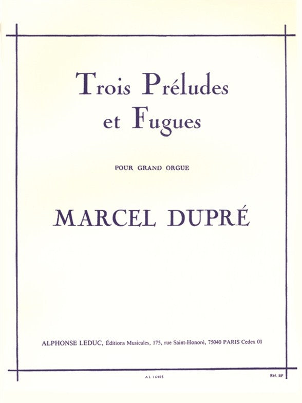 Préludes Et Fugues Op.7