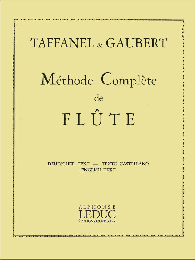 Méthode complète de flûte - VOL. 1 + VOL. 2
