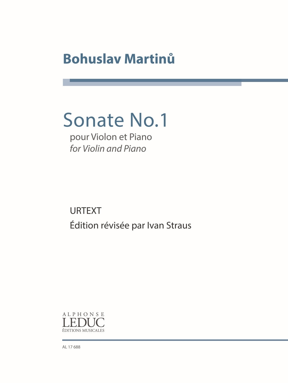 Sonate n° 1, H182