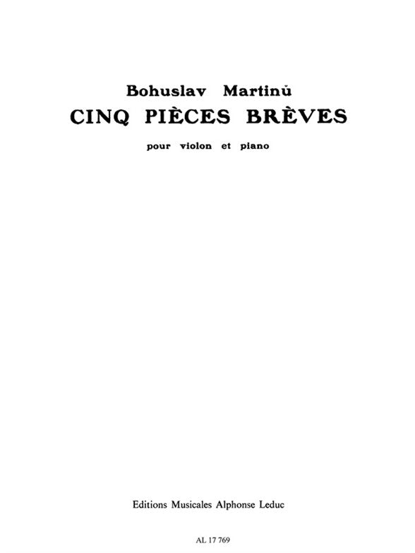 5 Pieces Brèves