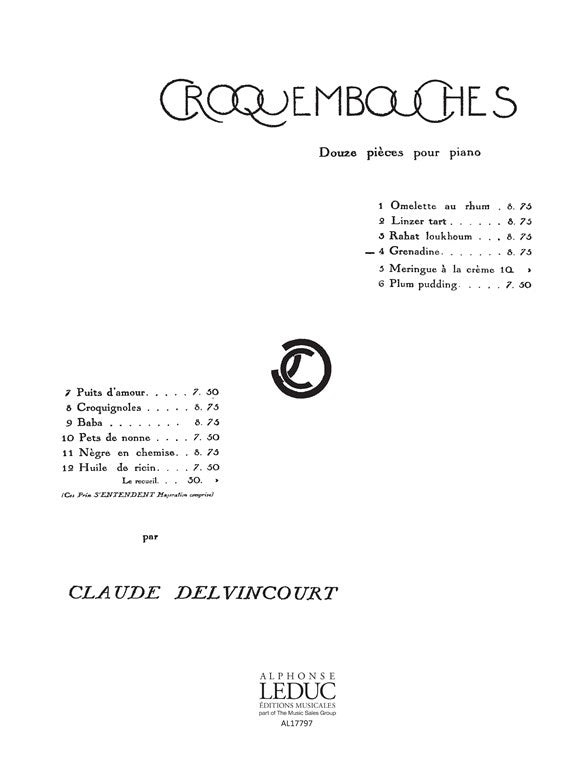 Grenadine (Croquembouches n° 4)