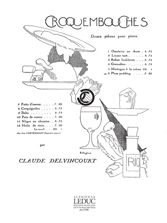 Croquembouches n° 6 - Plum Pudding