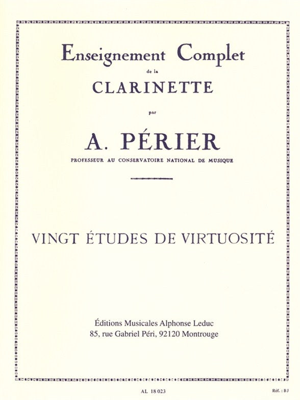 20 Études De Virtuosité