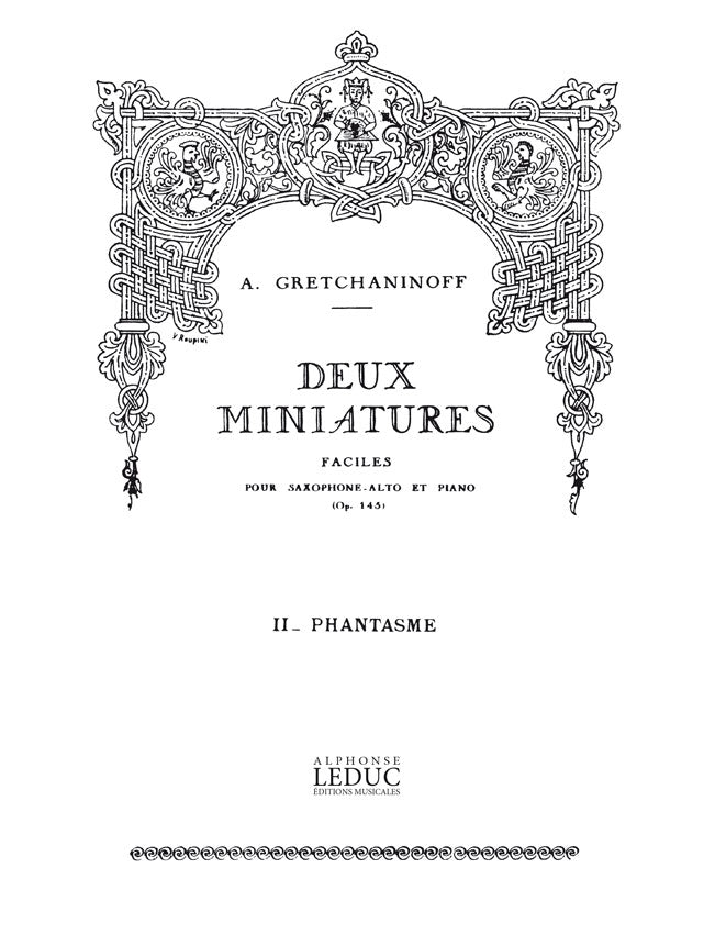 Suite miniature Op.145, n° 9 - Negre en chemise