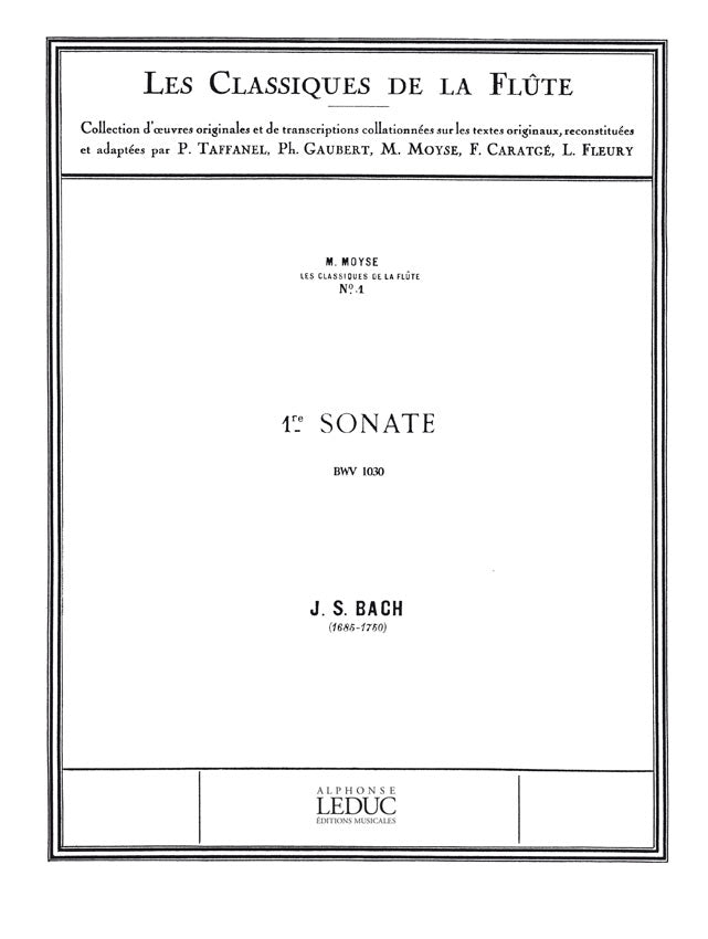 Sonate n° 1, BWV1030 en si mineur