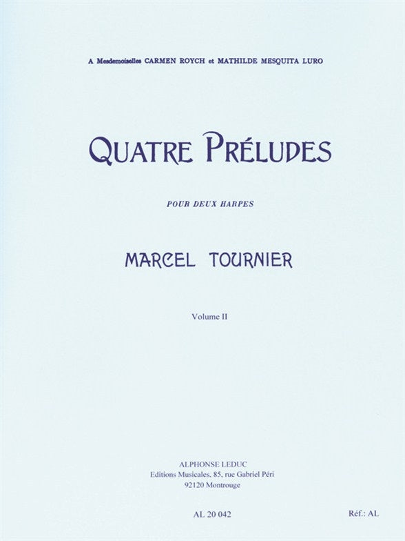 4 Préludes - Volume 2 n° 3-4