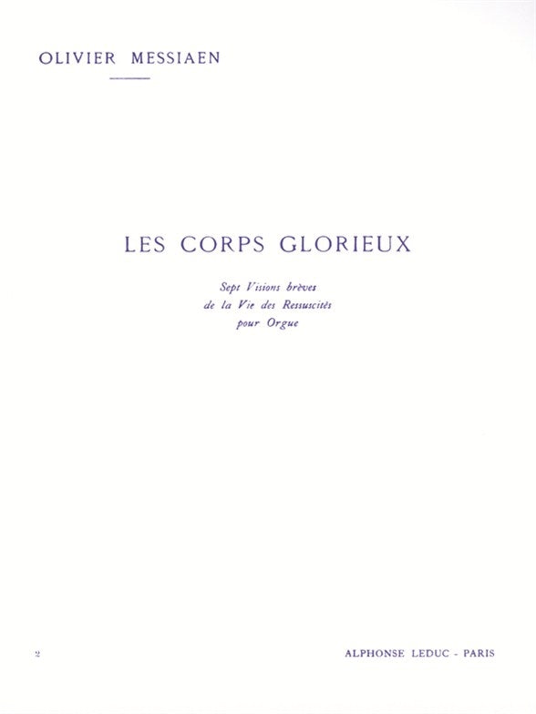 Les Corps glorieux - Volume 2