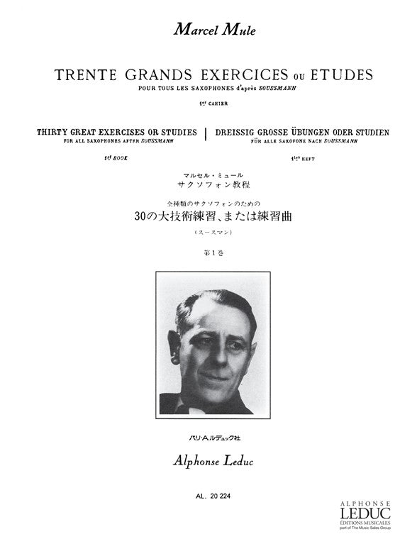 30 Grands Exercices ou Etudes Volume 1