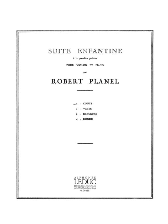 Suite enfantine n° 1: Conte