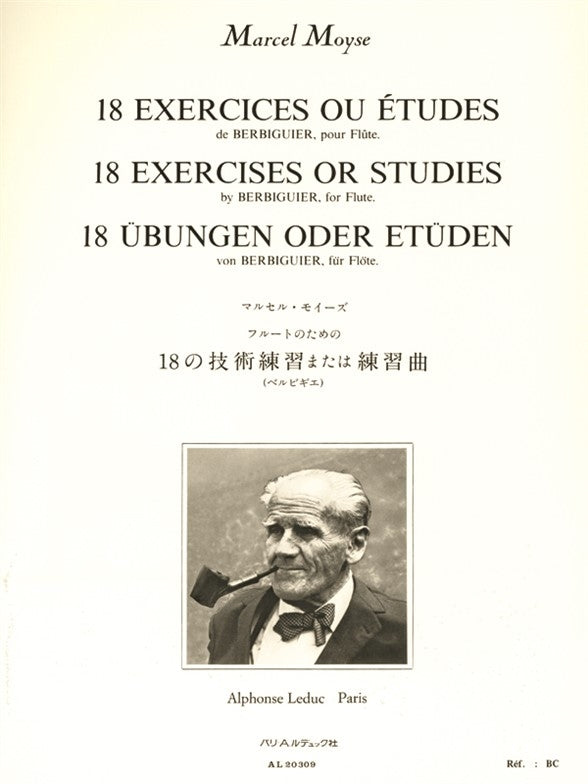 18 Exercises ou études de Berbiguer
