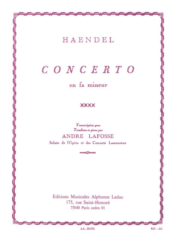 Concerto en Fa mineur