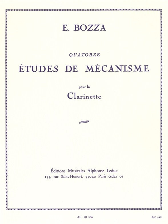 14 Etudes De Mécanisme
