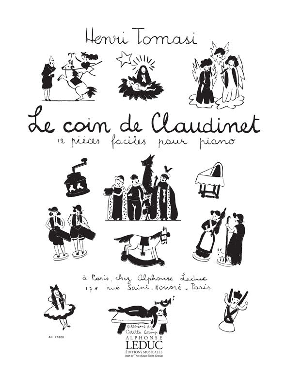 Le Coin de Claudinet, 12 Pièces faciles