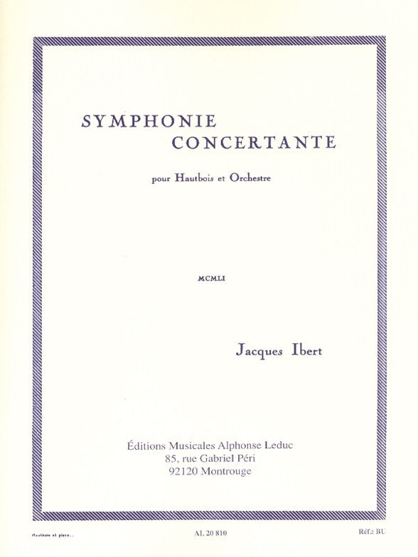 Symphonie Concertante
