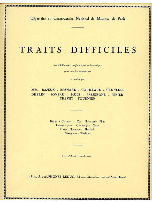 Traits difficiles Volume 2