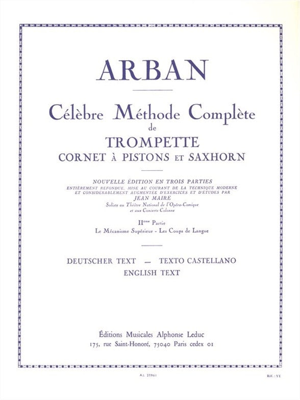 Célèbre Méthode Complète de Trompette - Volume 2