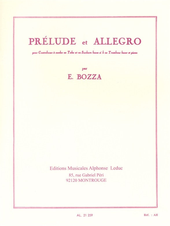 Prélude et Allegro