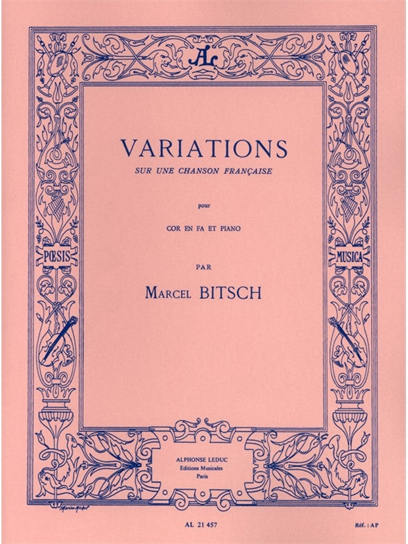 Variations Sur Une Chanson Française