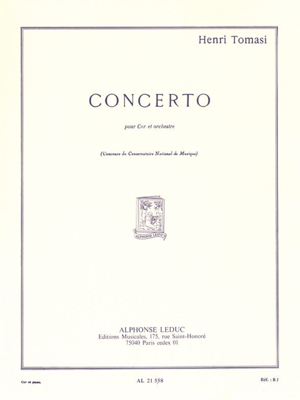 Concerto pour cor et orchestre