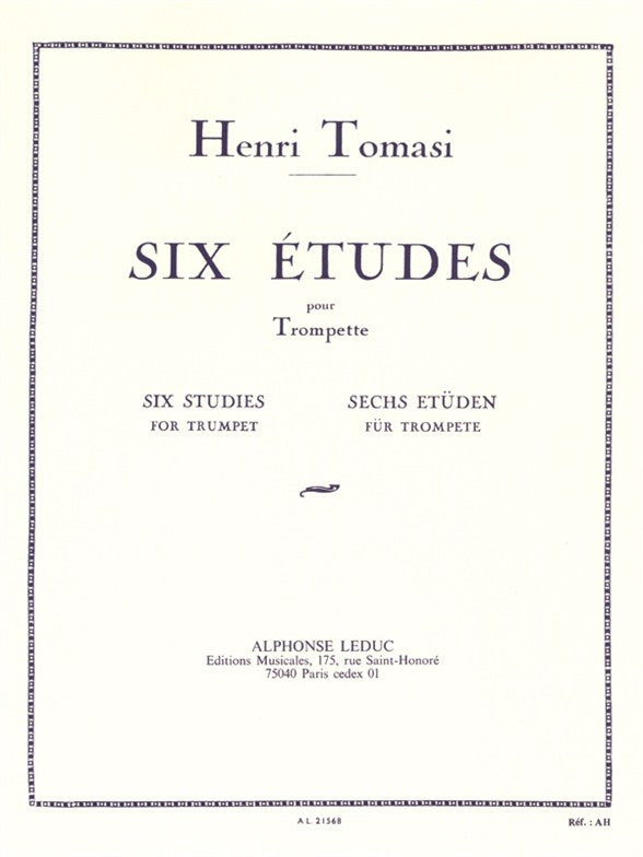 6 Etudes For Trumpet