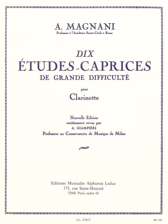 10 Tantrum études Of Great Difficulty