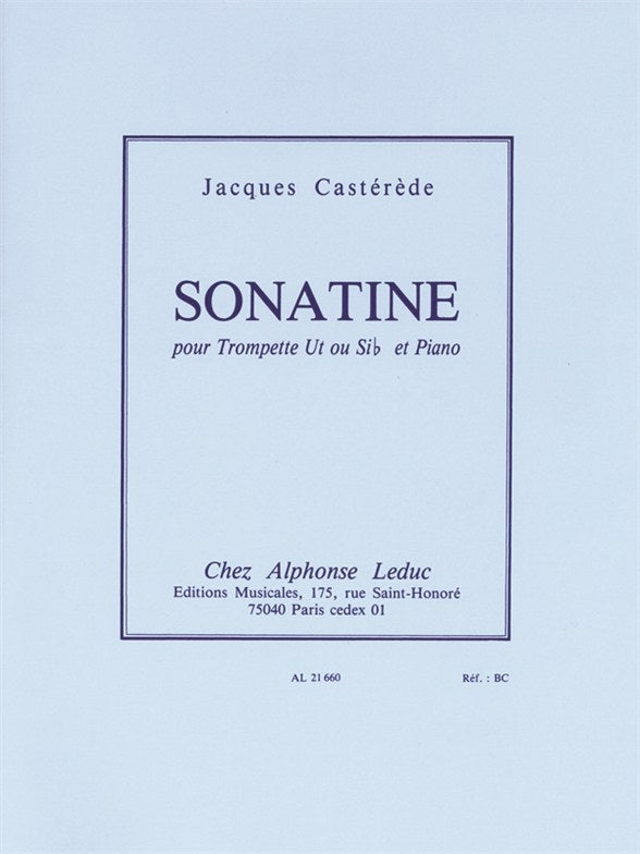 Sonatine pour trompette et piano