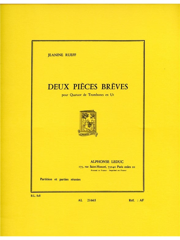 2 Pièces Brèves