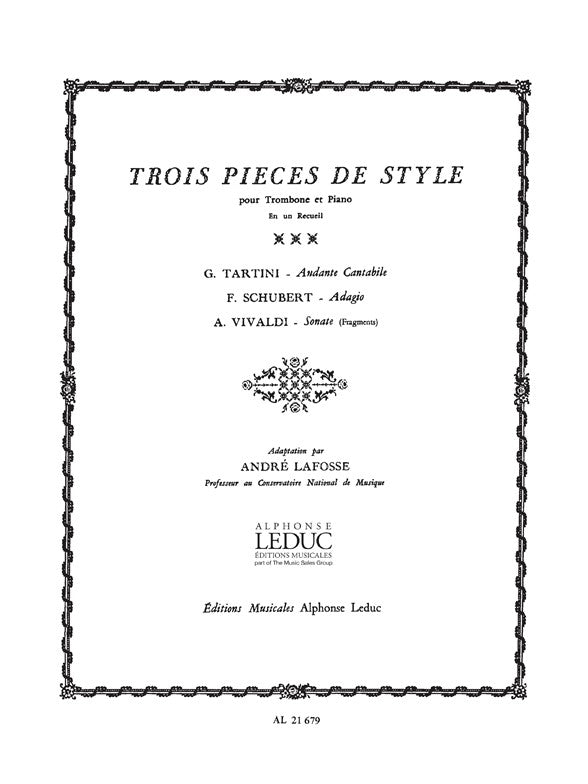 3 Pièces de Style