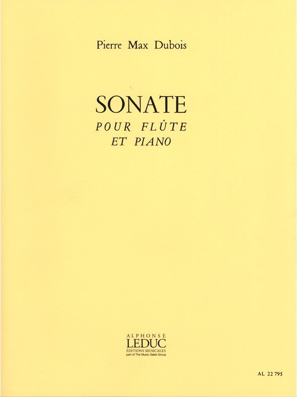 Sonate For Flute And Piano