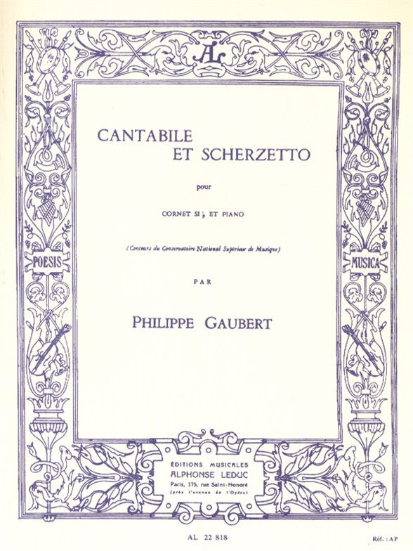 Cantabile Et Scherzetto