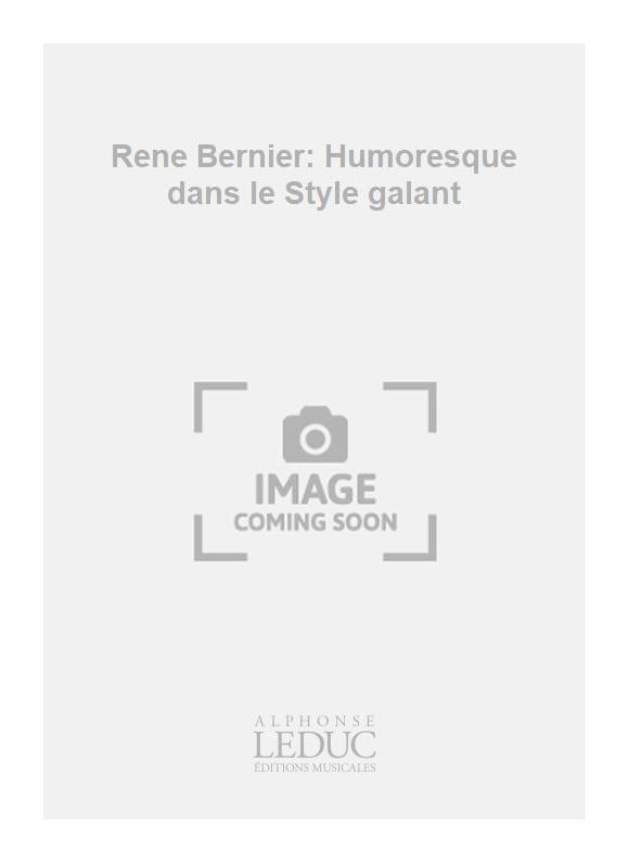 Humoresque dans le Style galant