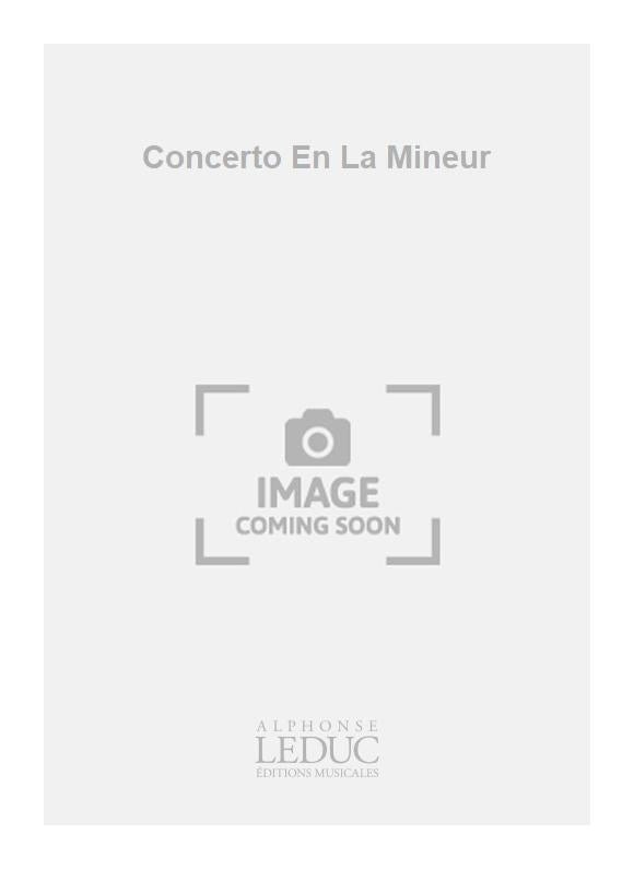 Concerto En La Mineur