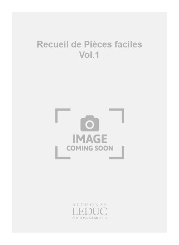 Recueil De Pièces Faciles Volume 1 - Pièces Elisabethaines