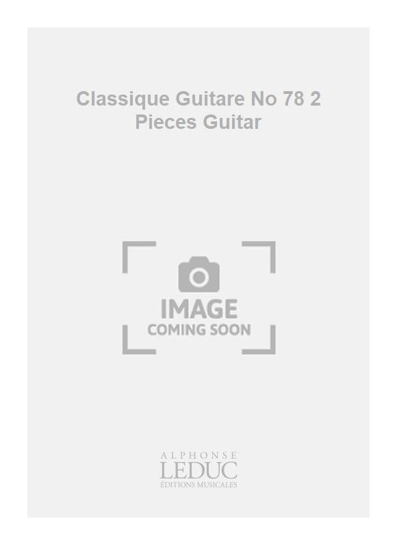 Classique Guitare n° 78 2 Pièces Guitar