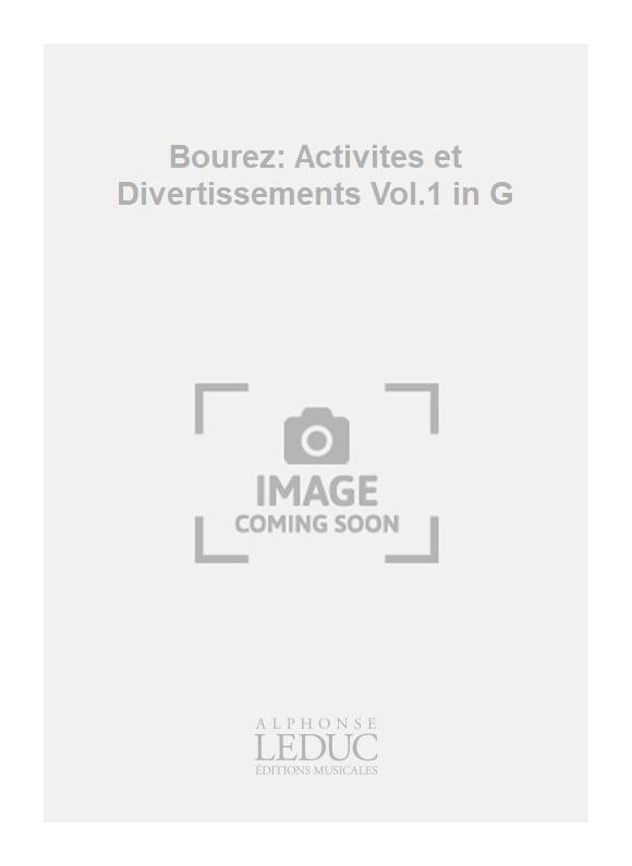 Activites et Divertissements Volume 1 in G