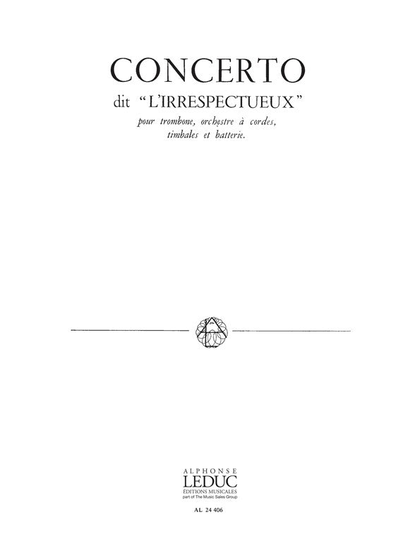 Concerto dit 'l'Irrespectueux'